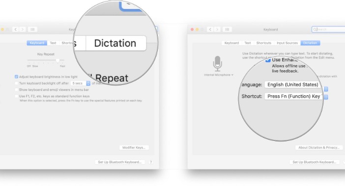 Recommendations for Using Apple Dictation