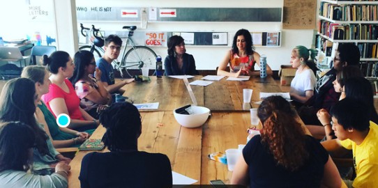 Is anyone doing in-person weekly workshops?